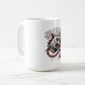 Mug Chemise manches longues Pitbull sans laisse (Devant gauche)
