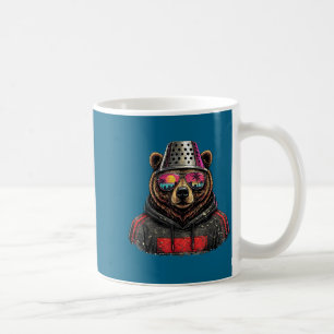 Mug Chemise Ours Rétro Casquette Broyeur à Fromage