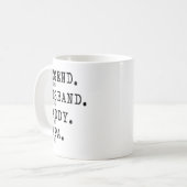 Mug Chemise papa de légende (Devant gauche)