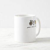 Mug Chemise Peace Love Coal Mining (Devant droit)