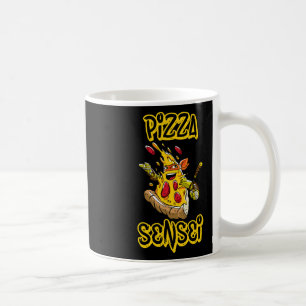 Mug Chemise Pizza Pizza Sensei Drôle Karaté Amateurs d