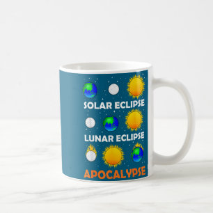Mug Chemise Professeur de science sur l'éclipse lunair