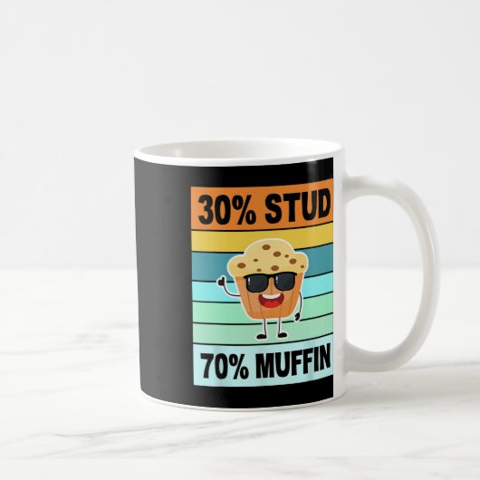 Mug Chemise Retro 30 Stud 70 Muffin Stud Muffin Va (Droite)
