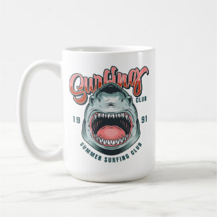 Mug Chemise Rétro Club Surf Vintage Graphique