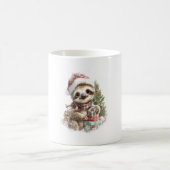 Mug Chemise Sloth Christmas Santa Hat (Centre)