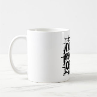 Mug Chemise sweat de typographie industrielle brutalis