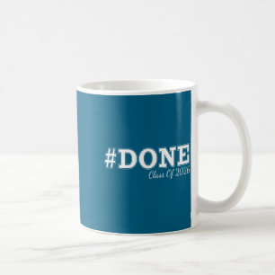Mug Chemise Terminée Classe Diplômée Elle Lui