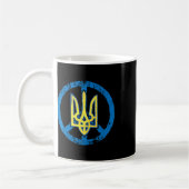 Mug Chemise ukrainienne ukrainienne Tryzub Trident  (Gauche)