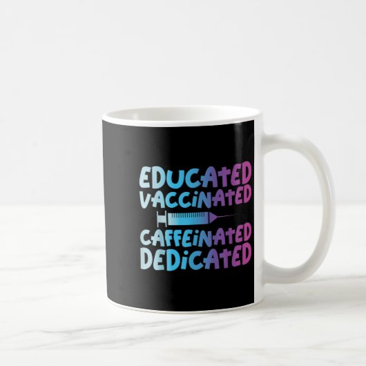 Mug Chemise Vaccinée Graphique Pour Teac (Droite)