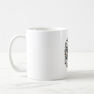 Mug Chemise Vache Lunatique Gravure Vintage Animal de