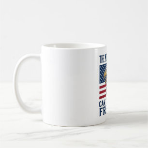 Mug Chemise vectorielle vintage citation liberté aigle