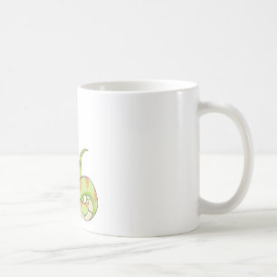 Mug Chemise verte mignonne de bande dessinée de