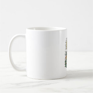 Mug Chemise vintage de croix chrétienne Glow For Jesus