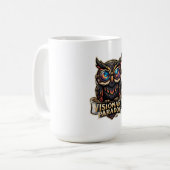 Mug Chemise Visionnaire Paradox Owl (Devant gauche)