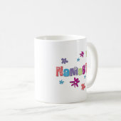 Mug Chemise Yoga Namaste Fleur (Devant droit)