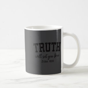 Mug Chemises chrétiennes femmes hommes Vérité vous lib