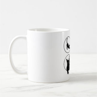 Mug Chemises de design pour chat noir