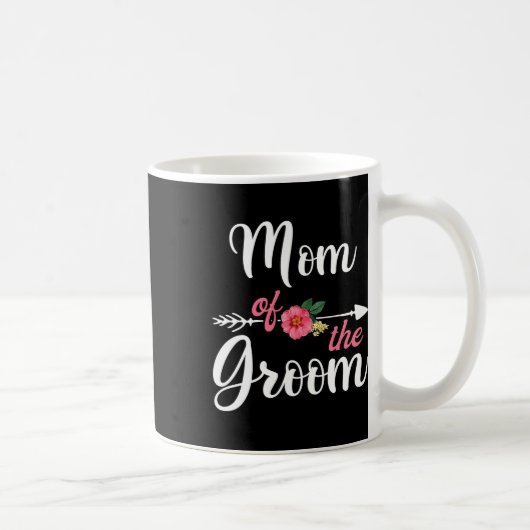 Mug Chemises de Mère du Marié pour Femmes (Droite)