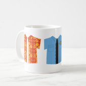 Mug Chemises de mode Iconiques (Devant gauche)