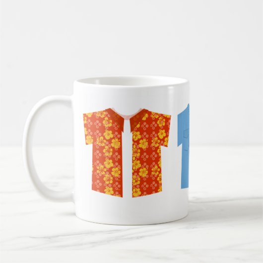 Mug Chemises de mode Iconiques (Gauche)