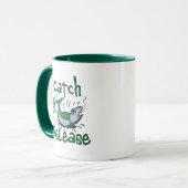 Mug Chemises de pêche de capture et de déverrouillage (Devant gauche)