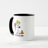 Mug Chemises et Cadeaux de Construction de Base (Devant gauche)
