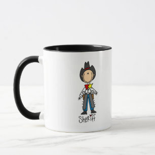 Mug Chemises et Cadeaux de Shérif Cowboy
