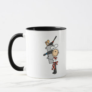 Mug Chemises et Cadeaux pour Chef avec Casseroles et P
