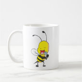 Mug Chemises faites sur commande : Chemises d'abeille (Gauche)