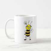 Mug Chemises faites sur commande : Chemises d'abeille (Gauche)