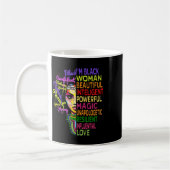 Mug Chemises Juneteenth Femmes Mois de l'Histoire Noir (Gauche)