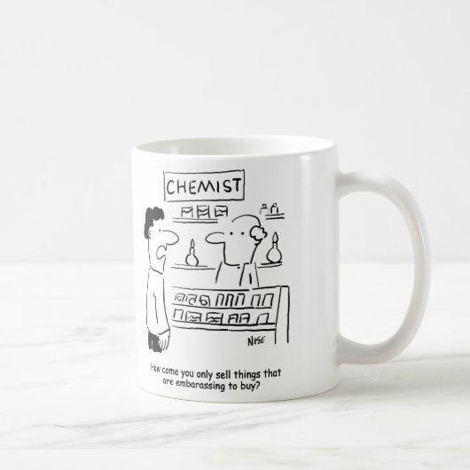 Mug Chemist ne vend que des produits embarrassants (Droite)