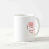 Mug Chemist Valentines Day Gift Science Chemistry (Devant droit)