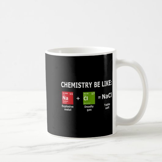 Mug Chemistry Be Like Nacl  (Droite)