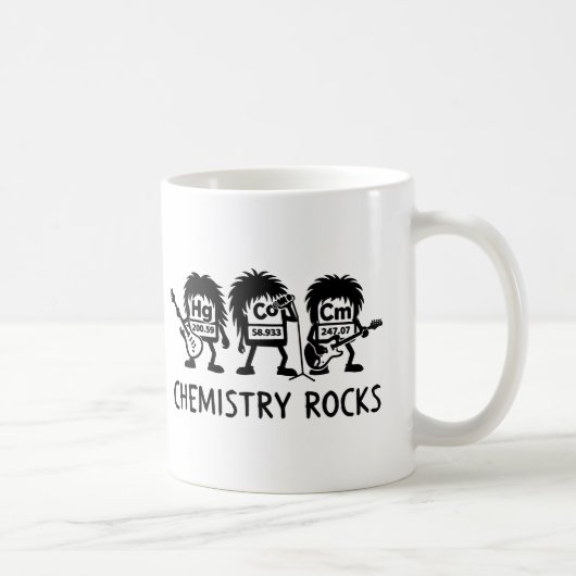 Mug Chemistry Rocks Science Rock Band (Droite)