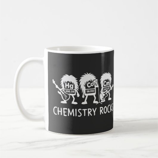 Mug Chemistry Rocks Science Rock Band (Gauche)
