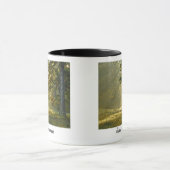 Mug Chêne avec des rayons de soleil de matin (Centre)
