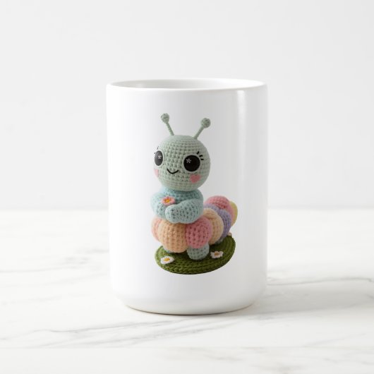 Mug Chenille Chenillette Un Ami Au Crochet Fantaisiste (Centre)