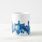 Mug Chennai Tamil Nadu Skyline Blue (Centre)