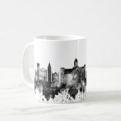 Mug Chennai Tamil Nadu Skyline BW (Devant gauche)