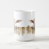 MUG CHÈQUE BLANCHE ADORABLE SURPLOMBANT LA FENÊTRE (Centre)