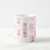 Mug Chèque de démarrage et de démarrage pour fille ros (Centre)
