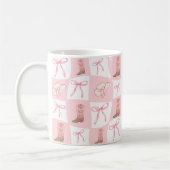 Mug Chèque de démarrage et de démarrage pour fille ros (Gauche)