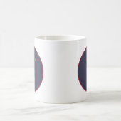Mug Chèque - Tic, Rouge/Bleu. (Centre)