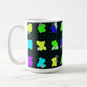Mug Chèques En Verre Coloré Opalescent, (Gauche)