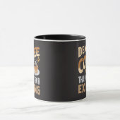 Mug Cher Café Merci D'exister Drôle De Café (Centre)