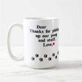 Mug Cher...de vos animaux de compagnie (Gauche)