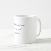 Mug Cher Dieu corrige-moi, guide-moi et protège-moi (Devant droit)