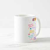 Mug Cher élève derrière moi Appréciation de l'enseigna (Devant droit)