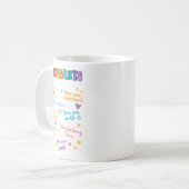 Mug Cher élève derrière moi Appréciation de l'enseigna (Devant gauche)